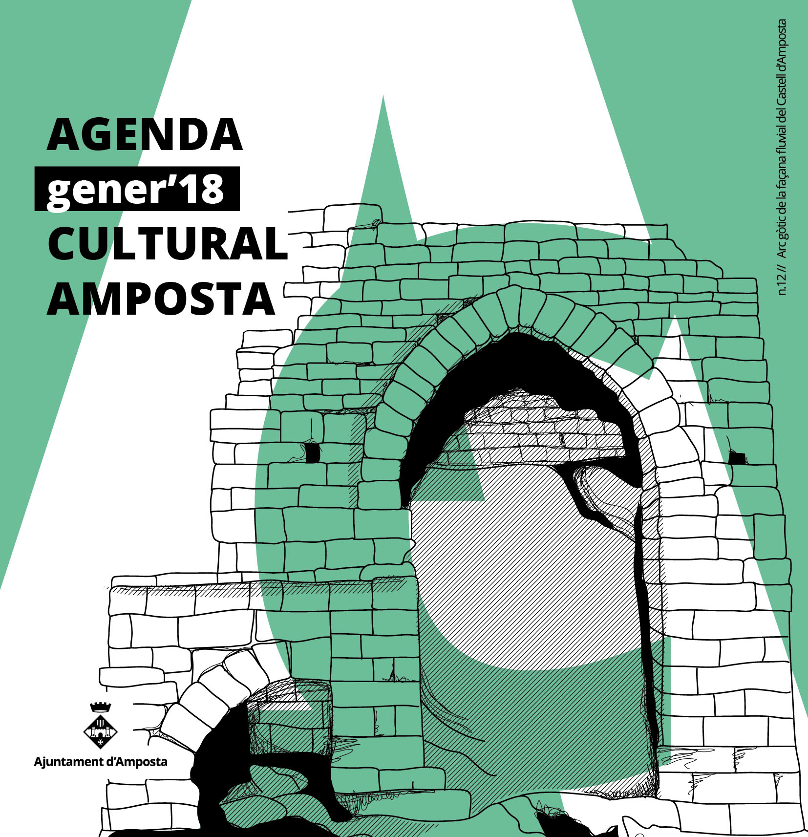 El patrimoni cultural d’Amposta serà protagonista de les portades de l’agenda cultural del 2018